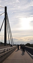 karlsruhe Alb segway cityseg rhein rheinbrücke